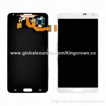 LCD Touchscreen Digitizer for Samsung Galaxy Note 3 N9000 N9005, White/Black, High Quality